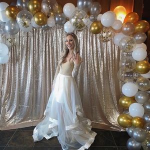 Terani Couture tells skirt bridal prom/wedding